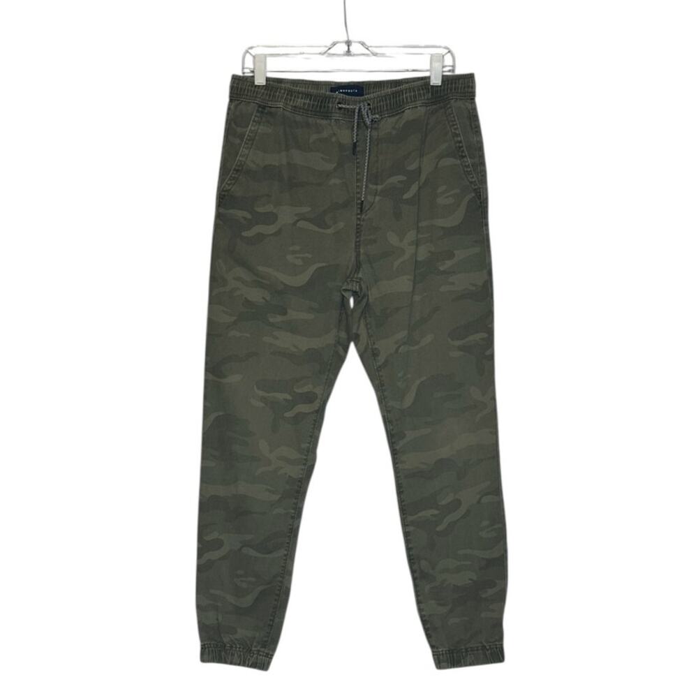 Aeropostale camo pull on jogger pants size Medium